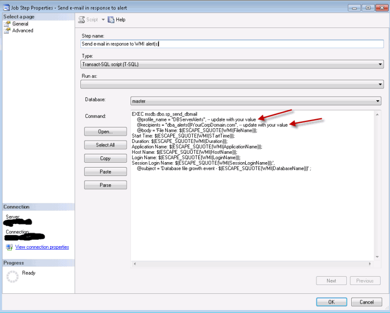 SQL Server Agent job
