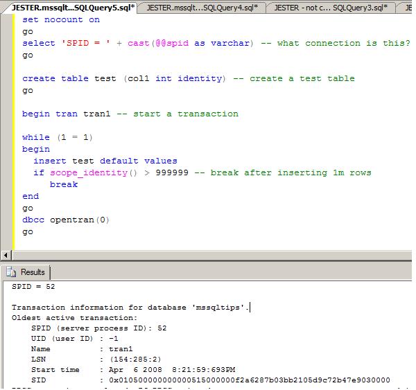 sql query