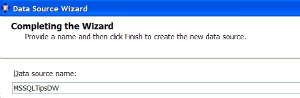 data source name