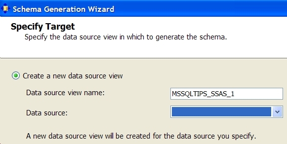 specify target