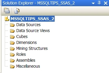solution explorer