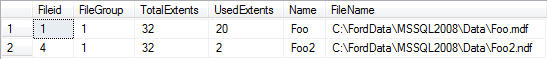 show file stats