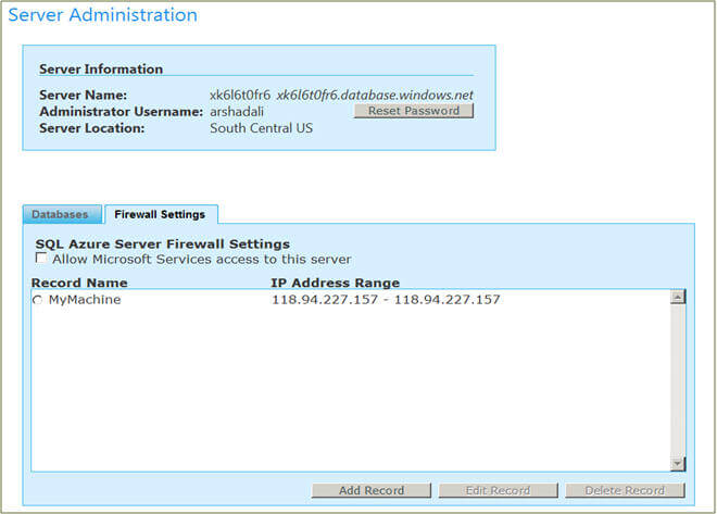 server administration