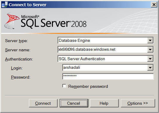 micrsoft sql server