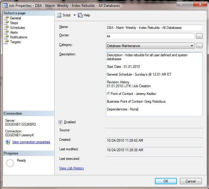new features have been added over the years which every DBA should know about and consider when they deploy new SQL Server Agent Jobs