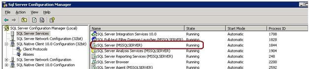 sql server configuration manager