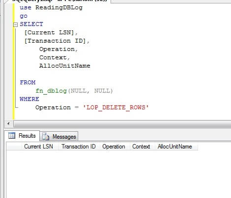 Check log file after full backup