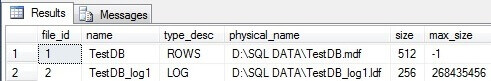 Checking log information
