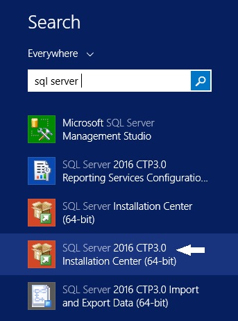 SQL Server 2016