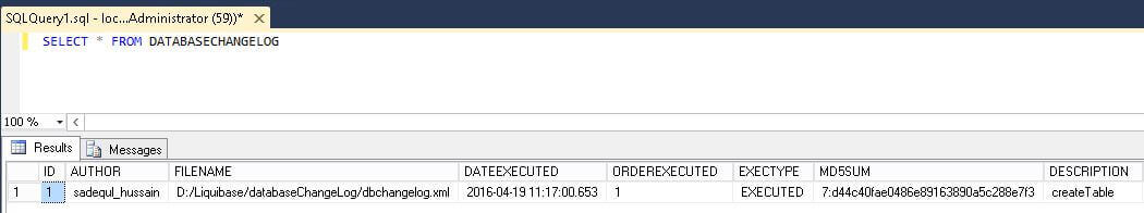DATABASECHANGELOG_Table_Contents