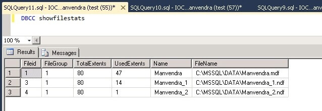 SQL Server free space post data migration