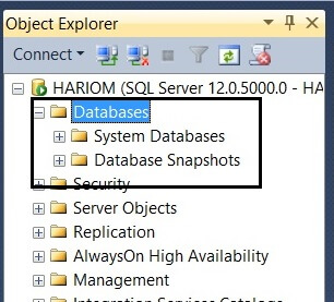 Validate database detach