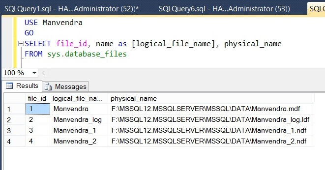 Validate the SQL Server database changes