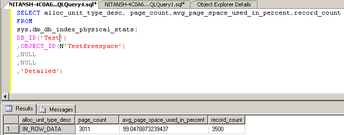 sql server allocated more pages to accommodate this new data