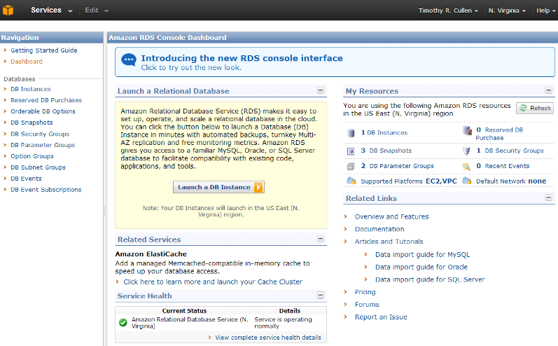 amazon aws services