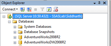 SSMS object explorer