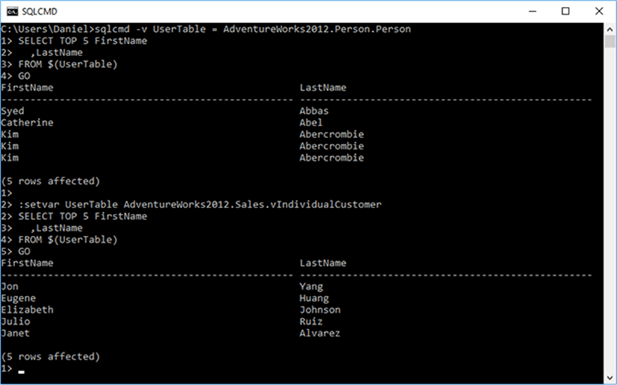 Variables - Description: This is how to define variables.
