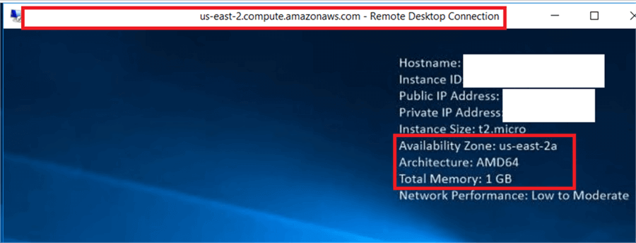 Finally, Amazon Web Services Server Instance connects thru RDP. - Description: Finally, Amazon Web Services Server Instance connects thru RDP.