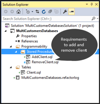 solution explorer