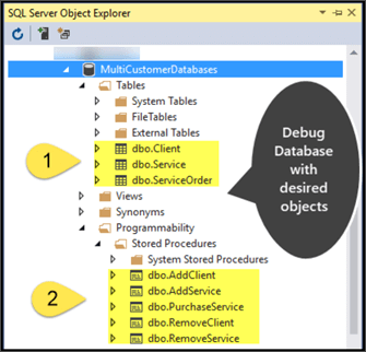 sql server object explorer