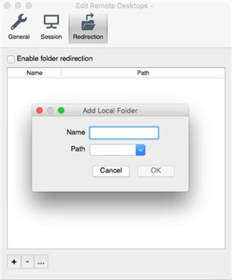 Microsoft RDP Remote Folder Mapping