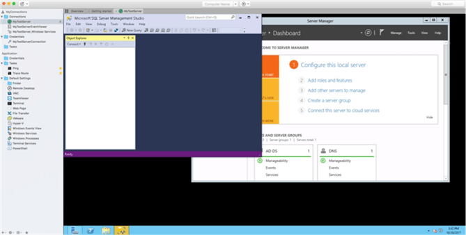 RoyalTSX Remote Desktop Connection to WindowsServer