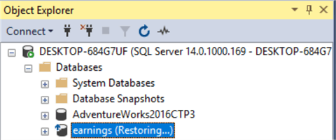 object explorer