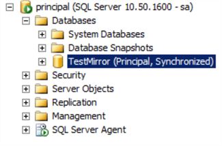 database mirroring