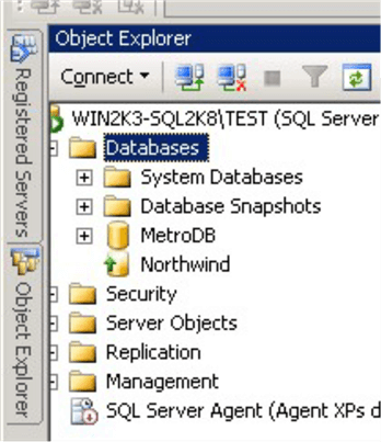 object explorer