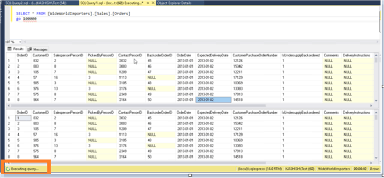 sql query