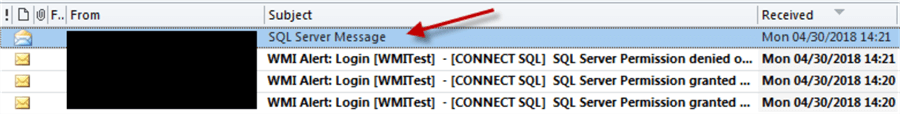 Incorrect email subject