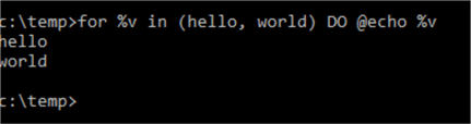 hello world
