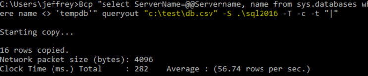 network packet size