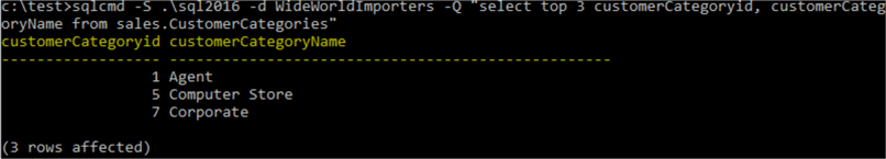 display the column names and additional dot line