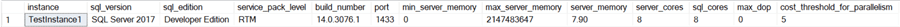 query output