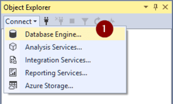 Connect to database engine