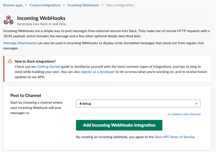 enable app webhooks