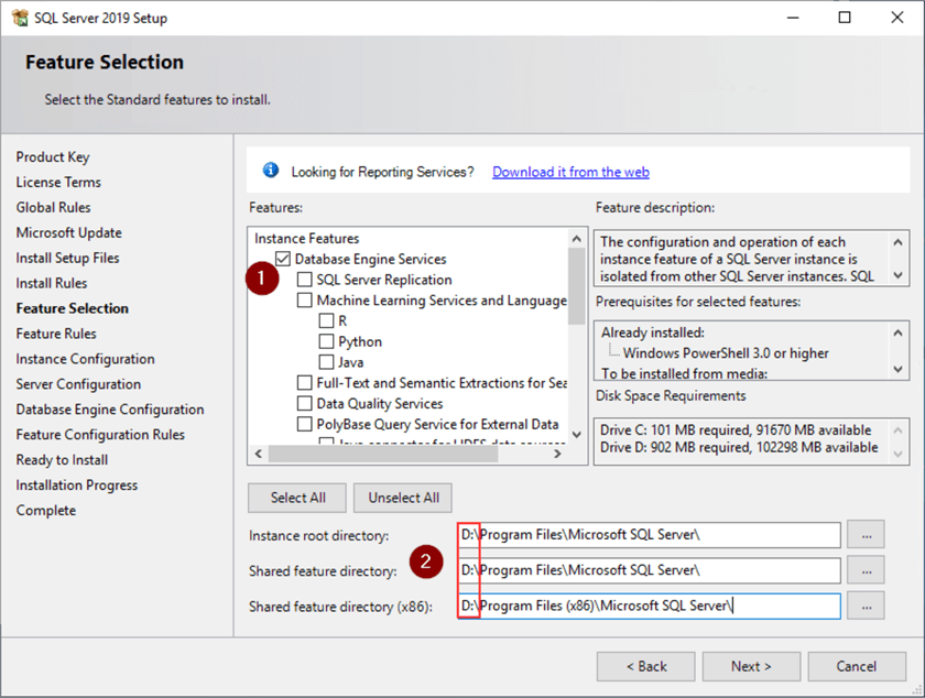 SQL Server 2019 Install Screen 8