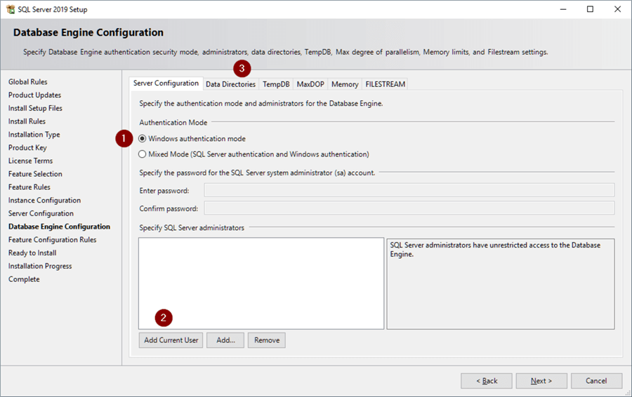 SQL Server 2019 Install Screen 11