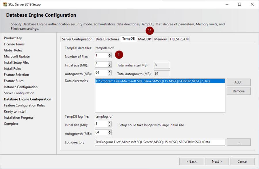 SQL Server 2019 Install Screen 13