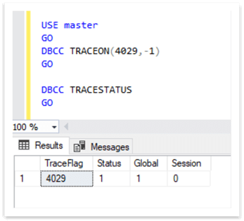 trace flag