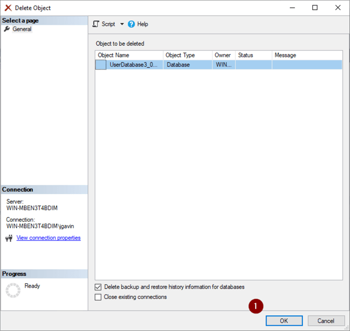 Drop Database 2