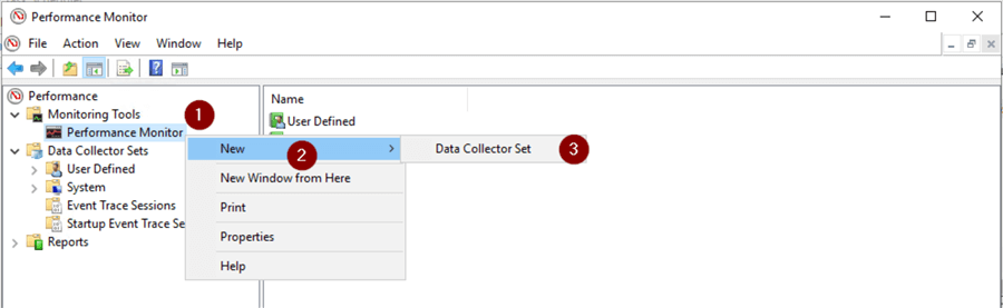 New Data Collector Set