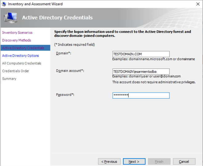 Active Directory Credentials