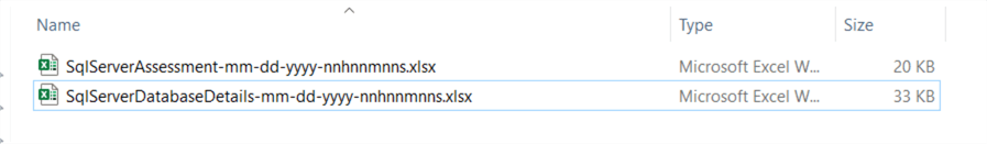 Excel spreadsheet files