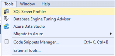 sql server profiler