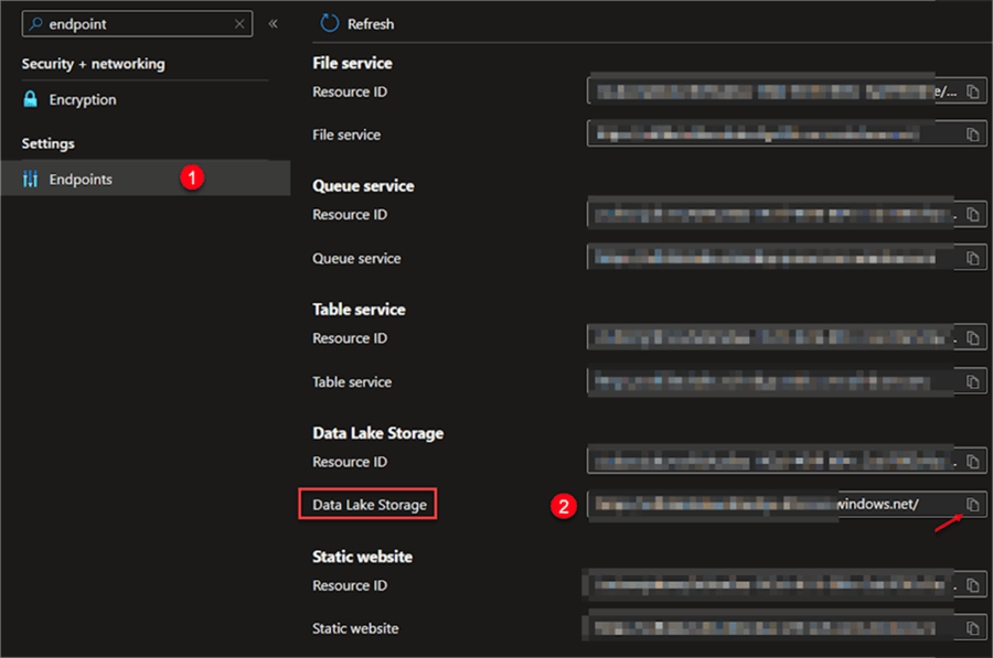 Copy Endpoint URL&#xA;