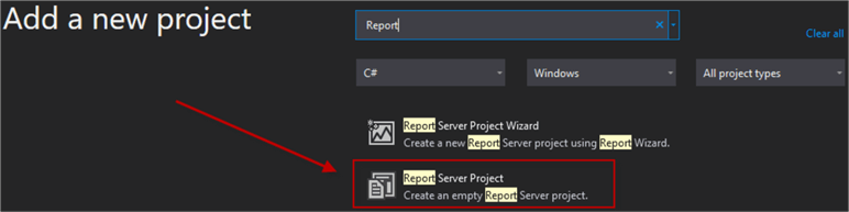 add a new project