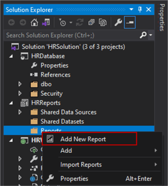 add new report