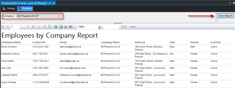 preview tab view